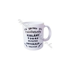 Csodaszép kislány bögre