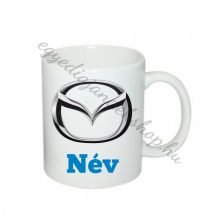 Mazda bögre névvel