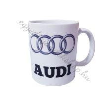 Audi bögre (fekete)