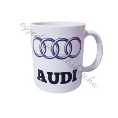 Audi bögre (fekete)