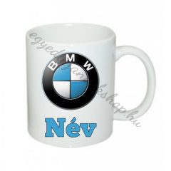 Bmw bögre névvel