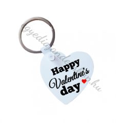 Happy Valentine's day kulcstartó