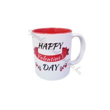 Happy valentine's day bögre 2 piros