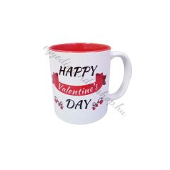 Happy valentine's day bögre 2 piros