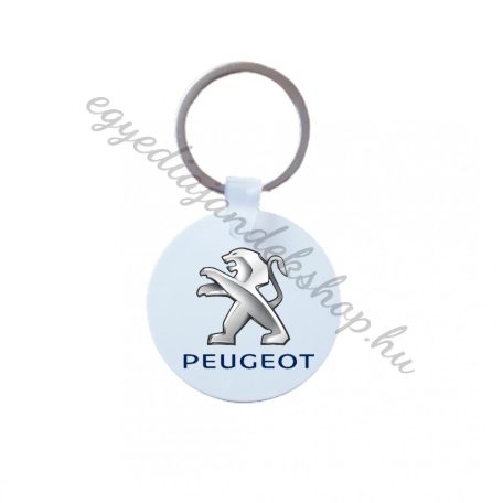 Peugeot kulcstartó (kerek)