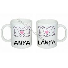 Anya lánya páros bögre